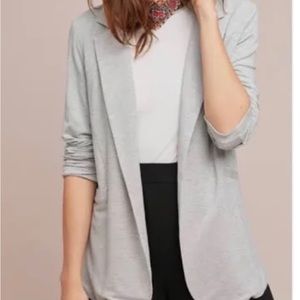 Anthropologie Bordeaux Blazer